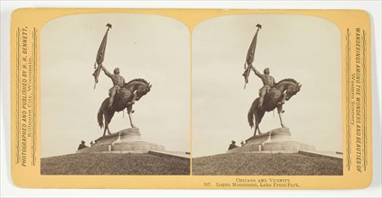 Logan Monument, Lake Front Park, 1887/93. Creator: Henry Hamilton Bennett.