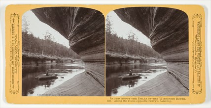 Along the Rocks Opposite Berry's Landing, 1903. Creator: Henry Hamilton Bennett.