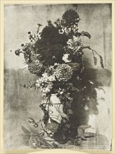 Bouquet de Fleurs, 1842/50, printed 1965. Creator: Hippolyte Bayard.