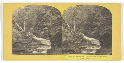 Fall at Shurger's, East shore Cayuga Lake, near Ithaca, N.Y., 1860/65. Creator: J. C. Burritt.