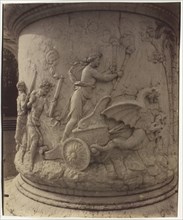 Versailles, Enlèvement de Proserpine par Pluton par Girardon, (detail), 1904. Creator: Eugene Atget.