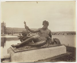 Versailles, Le Rhone par Tuby, 1901. Creator: Eugene Atget.