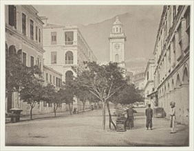 The Clock-Tower, Hong-Kong, c. 1868. Creator: John Thomson.