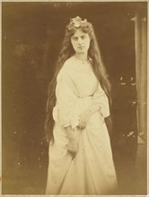 Marie Spartali, September 1868. Creator: Julia Margaret Cameron.