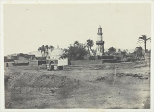 Mosquée d'El-Arif et Tombeau de Mourad-Bey, Haute-Egypte, 1849/51, printed 1852. Creator: Maxime du Camp.