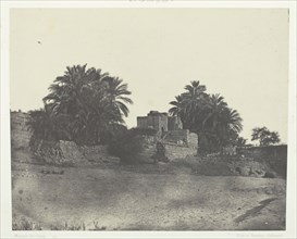 Ruines d'Une Fortification Romaine, Philoe; Nubie, 1849/51, printed 1852. Creator: Maxime du Camp.