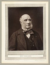 Élie-Louis, duc Decazes (French statesman and diplomat, 1819-1886), c. 1853/77. Creator: Nadar.