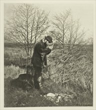 At the Covert Corner (Norfolk), c. 1883/87, printed 1888. Creator: Peter Henry Emerson.