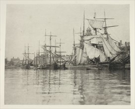 Great Yarmouth Harbour, 1887. Creator: Peter Henry Emerson.