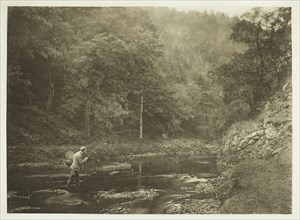 In Dove Dale. "Habet!", 1880s. Creator: Peter Henry Emerson.