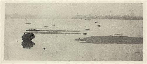 Low Water on Breydon, 1887. Creator: Peter Henry Emerson.
