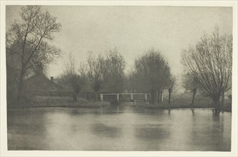 Mouth of the Old River Stort, 1880s. Creator: Peter Henry Emerson.