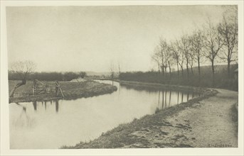 The River Stort, 1888. Creator: Peter Henry Emerson.