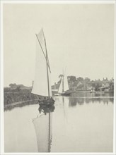 The Village of Horning, 1886. Creator: Peter Henry Emerson.