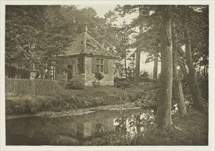 Walton and Cotton's Fishing House, Beresford Dale, 1880s. Creator: Peter Henry Emerson.