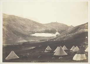 Balaklava from Guard's Hill, 1855. Creator: Roger Fenton.