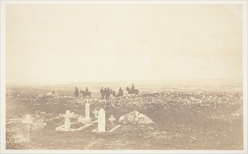 Cemetery, Cathcart's Hill, 1855. Creator: Roger Fenton.