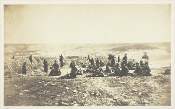 The French Redoubt at Inkermann, 1855. Creator: Roger Fenton.