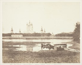 The Smolnoi Monastery, 1851/52. Creator: Roger Fenton.