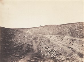 The Valley of the Shadow of Death, 1855. Creator: Roger Fenton.