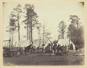 Army Repair Shop, February 1864. Creator: Alexander Gardner.