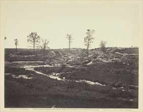 Interior View of the Confederate Line, May 1865. Creator: Alexander Gardner.