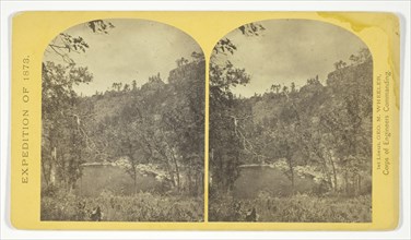 Apache Lake, Summit of Sierra Blanca Mountains, about 35 miles east from Camp Apache..., 1873. Creator: Tim O'Sullivan.