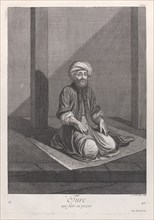 Turc, qui fait sa priere, 1714-15. Creator: Unknown.