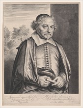 Joost van den Vondel, 17th century. Creator: Jan Lievens.