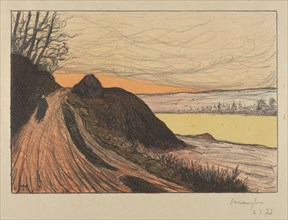 The Road from Gaud (La Route de Gaud), 1893. Creator: Maxime Emile Louis Maufra.