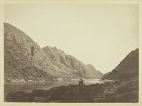 Iceberg Cañon, Colorado River, Looking Above, 1871. Creator: Tim O'Sullivan.