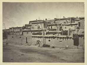 Section of the South Side of Zuni Pueblo, N.M., 1873. Creator: Tim O'Sullivan.