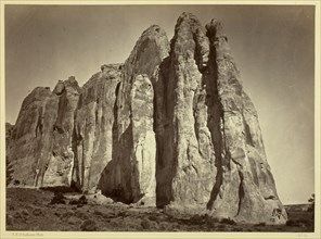 The South Side of Inscription Rock, 1873. Creator: Tim O'Sullivan.