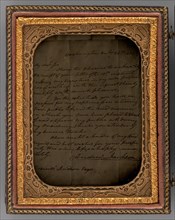 Untitled (Letter from Andrew Jackson, Washington, December 26, 1836), 1870. Creator: Unknown.