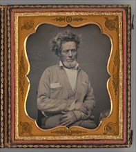 Untitled (Portrait of a Seated Man), 1851. Creator: Unknown.