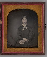 Untitled (Portrait of a Seated Woman), 1847. Creator: Unknown.