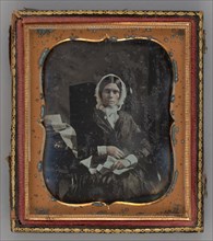 Untitled (Portrait of a Seated Woman), 1854. Creator: Unknown.