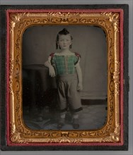 Untitled (Portrait of a Standing Child), 1863. Creator: Unknown.
