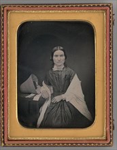 Untitled (Portrait of a Woman), 1853. Creator: Unknown.