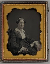 Untitled (Portrait of a Woman), 1858. Creator: Unknown.