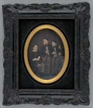 Untitled (Portrait of Three Boys), 1865. Creator: Unknown.