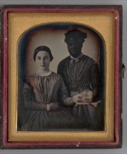 Untitled (Portrait of Two Women), 1848. Creator: Unknown.