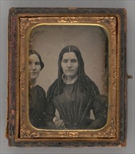 Untitled (Portrait of Two Women), 1850s. Creator: Unknown.
