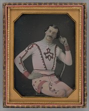 Untitled (Portrait of William G. Worrell of Welch’s National Circus), 1855. Creator: Unknown.