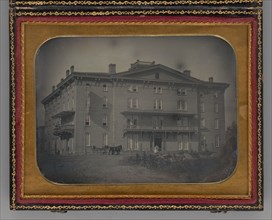 Untitled (Wyoming House Hotel, Scranton, PA), 1852. Creator: Unknown.