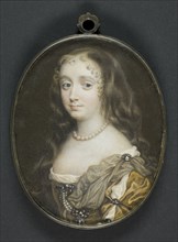 Portrait of Frances Theresa, Duchess of Richmond (1648-1702), c.1675. Creator: Richard Gibson.