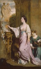 Lady Sarah Bunbury Sacrificing to the Graces, 1763-65. Creator: Sir Joshua Reynolds.