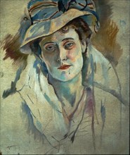 Hermine David, 1907. Creator: Jules Pascin.