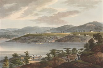 West Point (No. 16 of The Hudson River Portfolio), 1825. Creator: John Hill.
