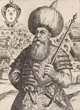 Sinan Bassa, Cap. Generale del'Essercito di Maumet Impe. de Turchi, 1596. Creator: Giacomo Franco.